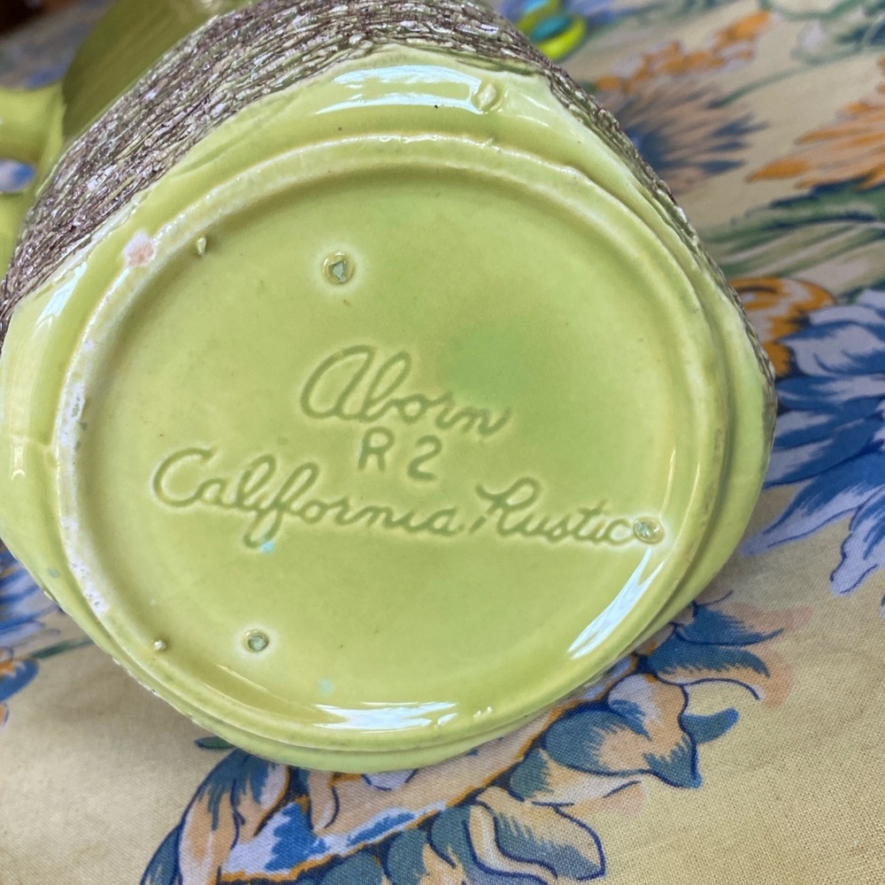 Vintage Aborn California Rustic R2 Avocado - Picture 4 of 10